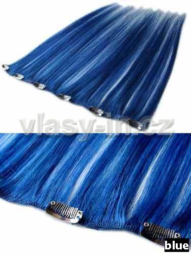 melírovací pás modrý