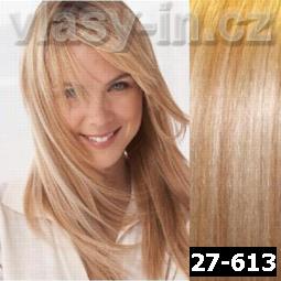 Standardni Clip In Sada Medova Blond Plava Blond 27 613 Vlasy In Cz